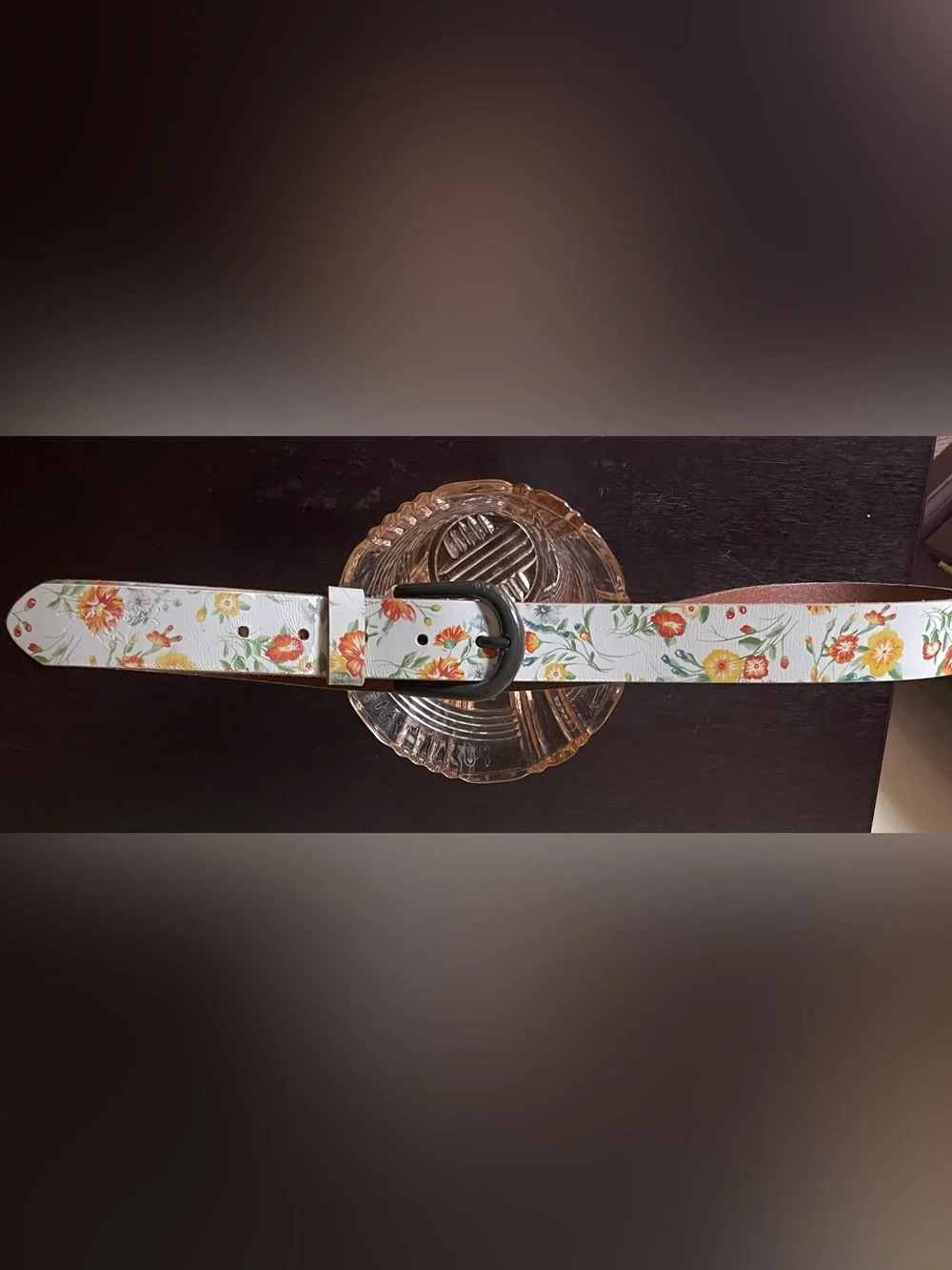 “Patricia Nash” Leather Belt. Size: L